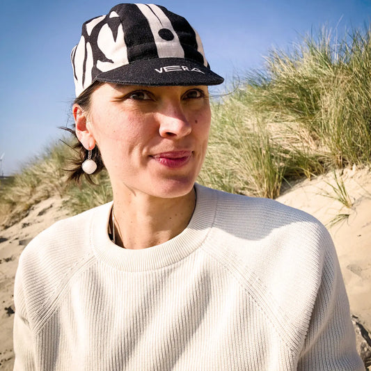 "Flor" Zirconia Cycling Cap