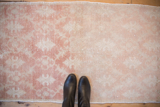 2.5x4.5 Vintage Distressed Oushak Rug