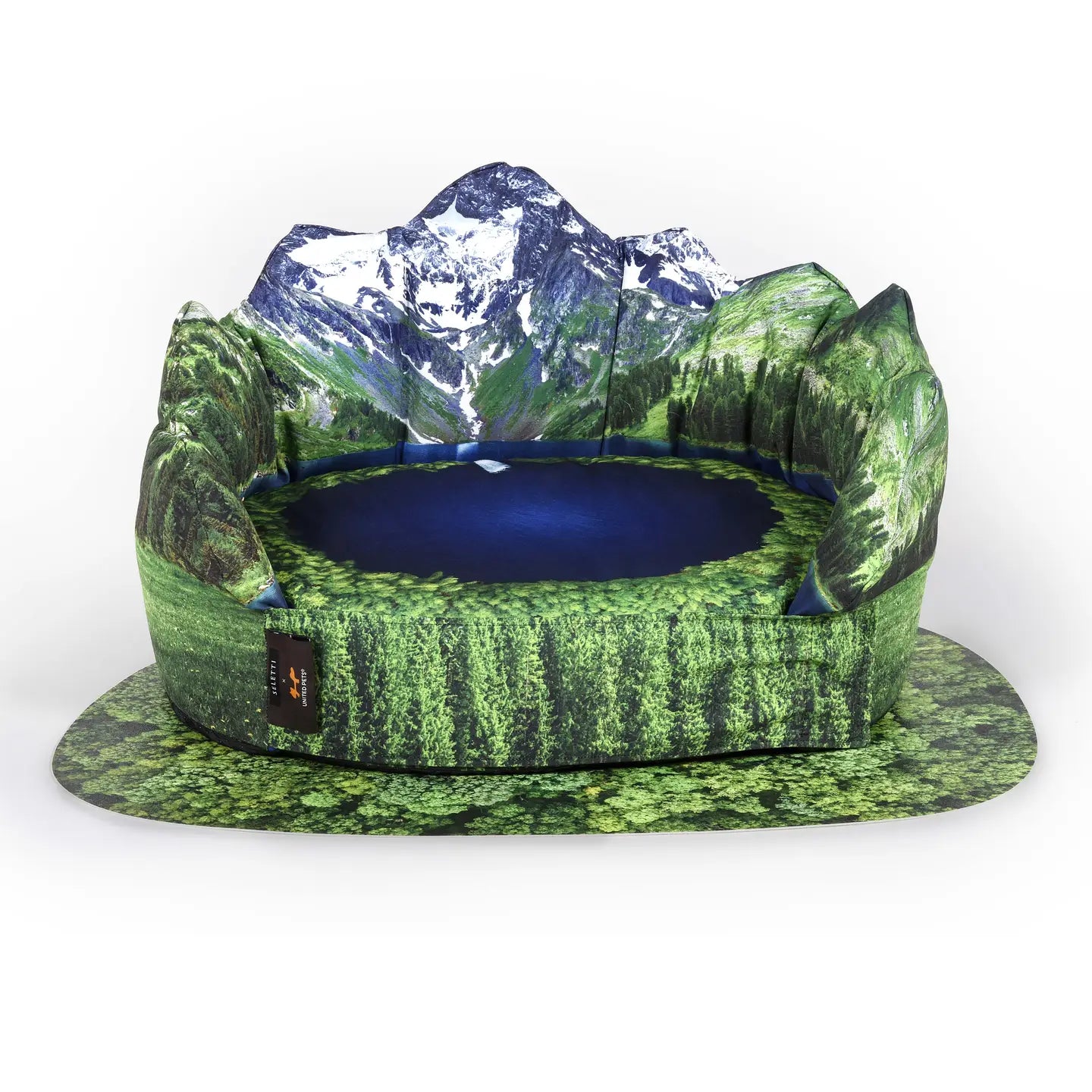 Removable Doghouse Set+Waterproof Underdoghouse Mat