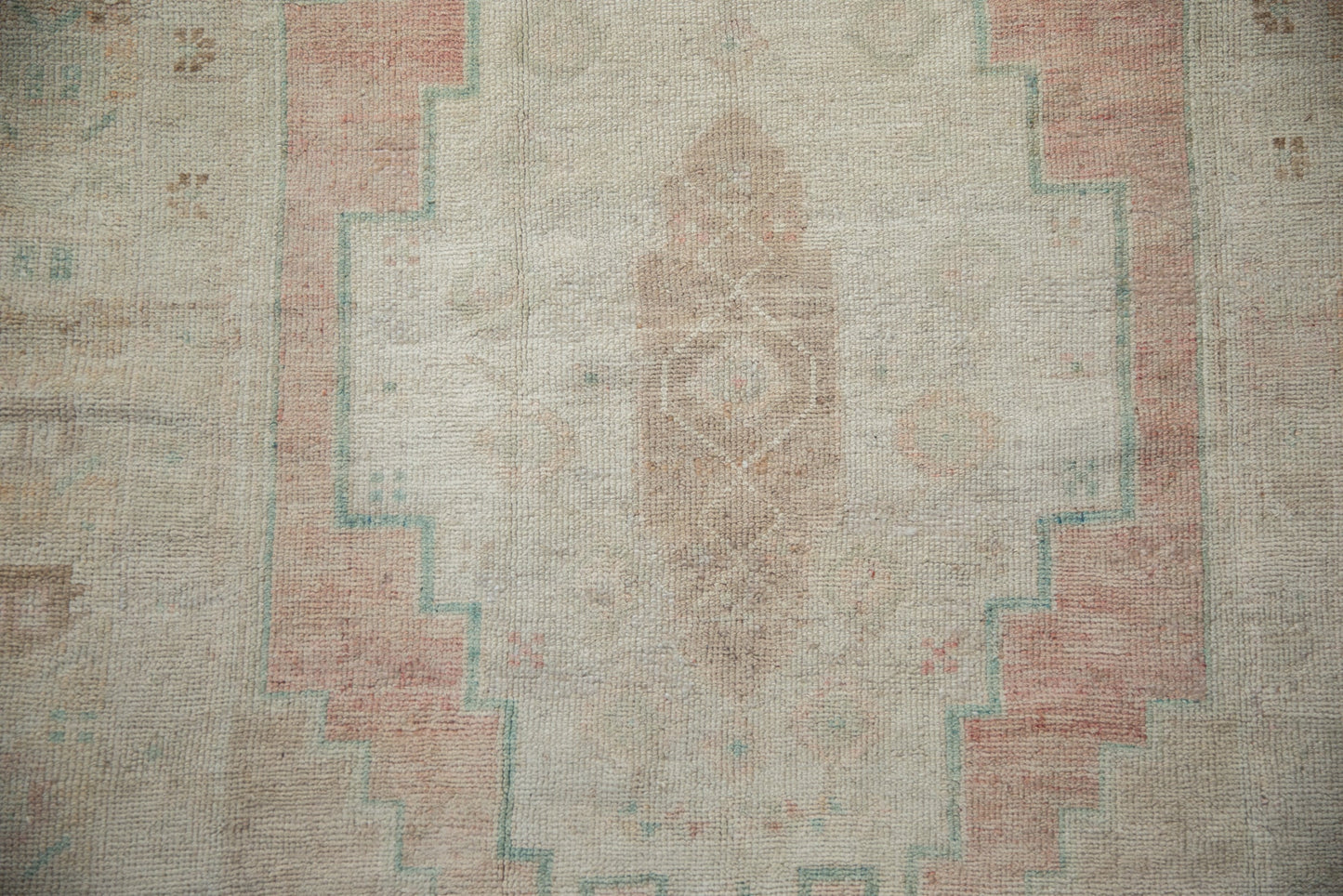 4x7.5 Vintage Distressed Oushak Rug