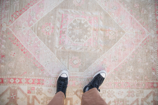 5.5x8 Vintage Distressed Oushak Carpet