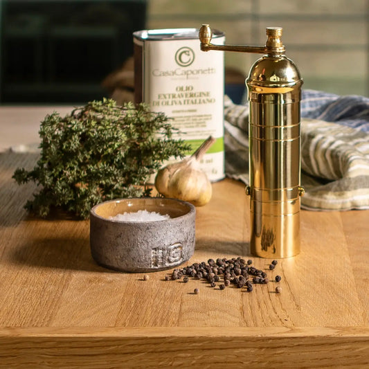 The Original 'small Brass Mill'  - 7" Pepper Grinder