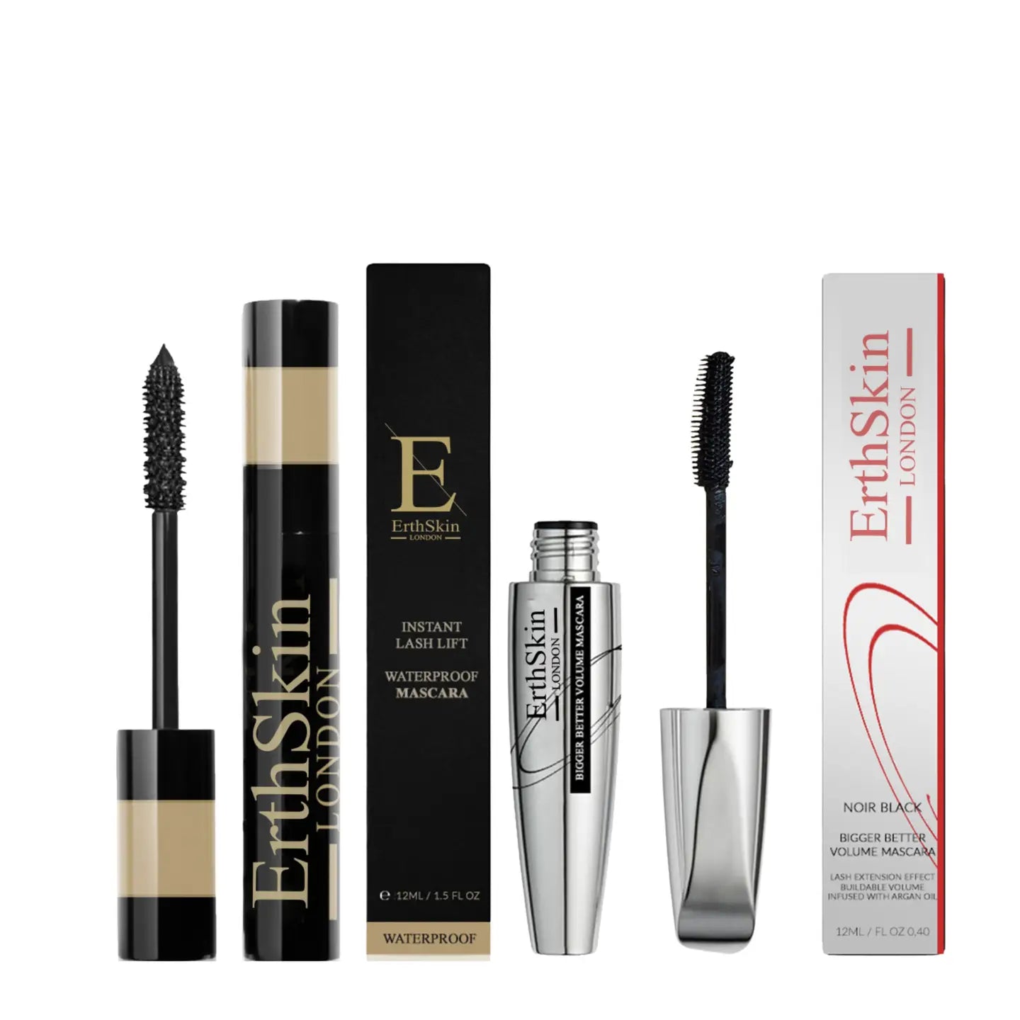 Waterproof Lash Lift Mascara 12 Ml + Better Bigger Volume Mascara 12 Ml