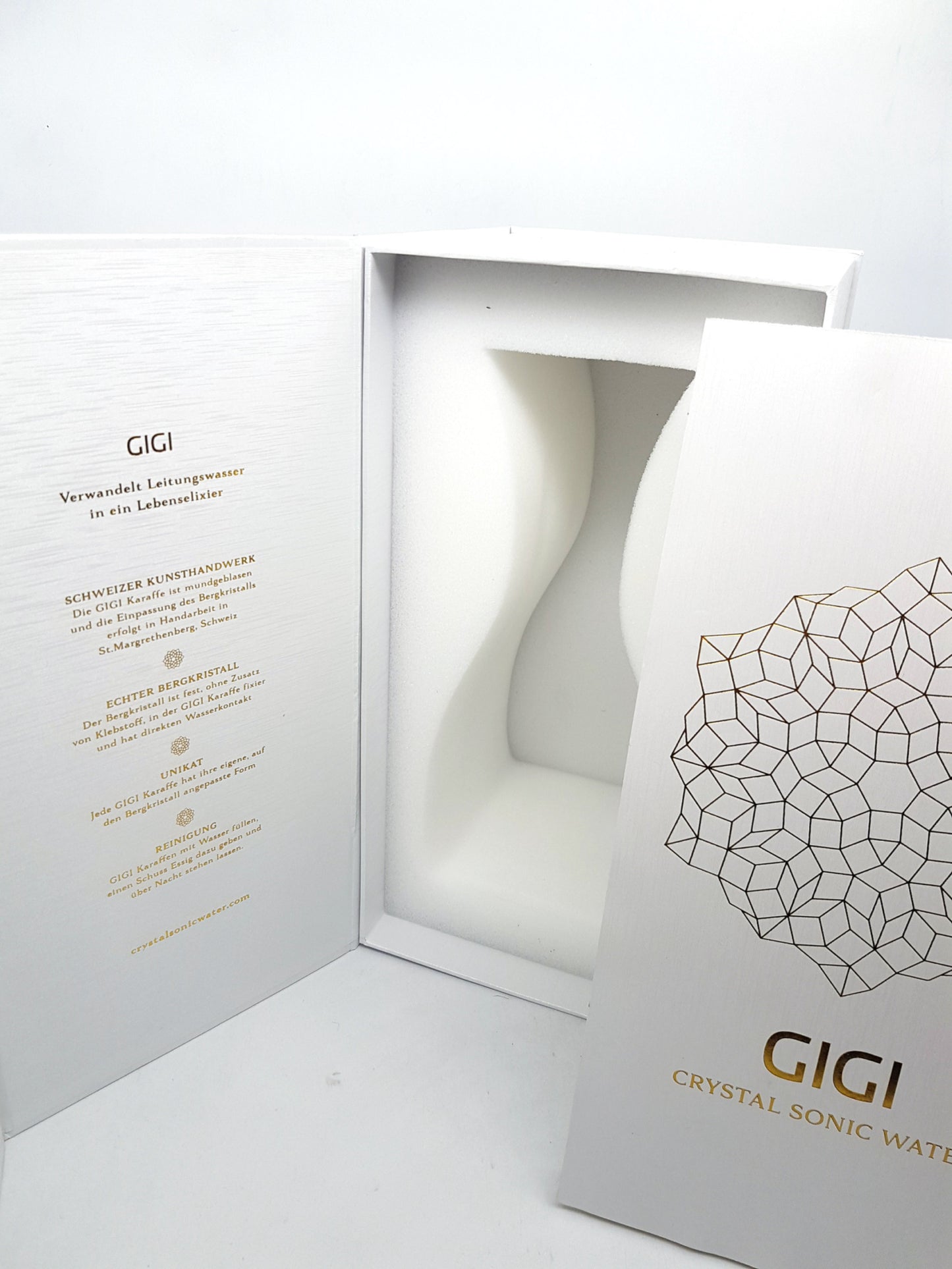 Gigi Carafe with Rock Crystal