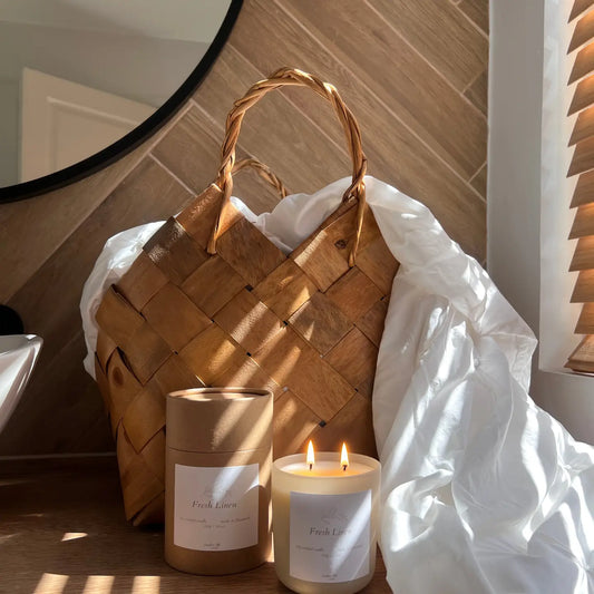 Fresh Linen Scented Candle
