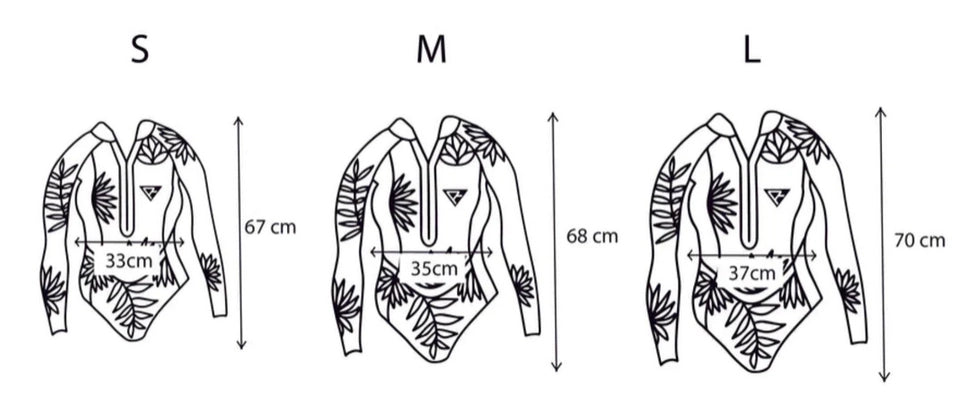 Bioprene ♻️ Palm Orange Jumpsuit