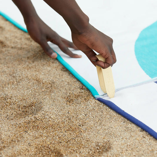 Premium Connectable Beach Towel - Organic Cotton - Mayeri