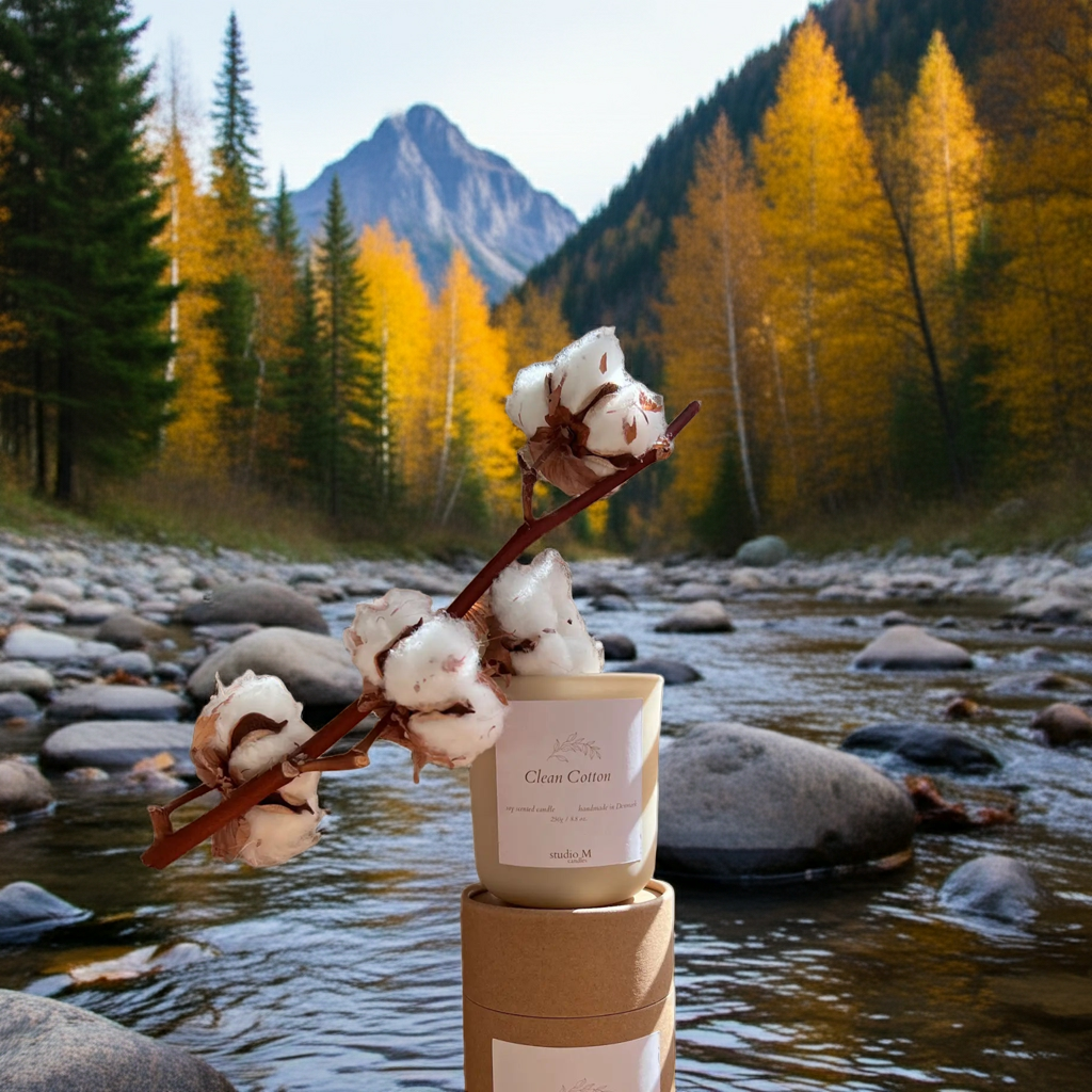 Clean Cotton Scented Candle