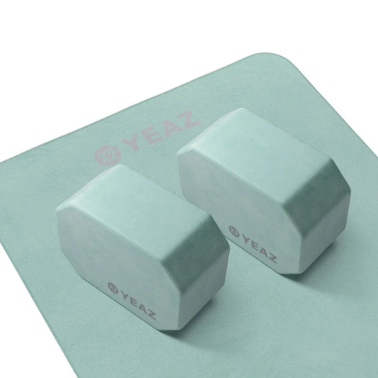 Next Level Yoga Blocks and Towel Set - Beach Glass