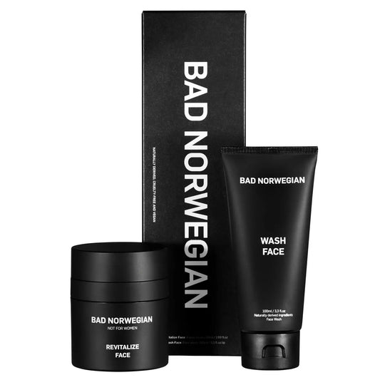 Mens Face Set Cont.: Wash Face 100 Ml + Revitalize Face 50 Ml