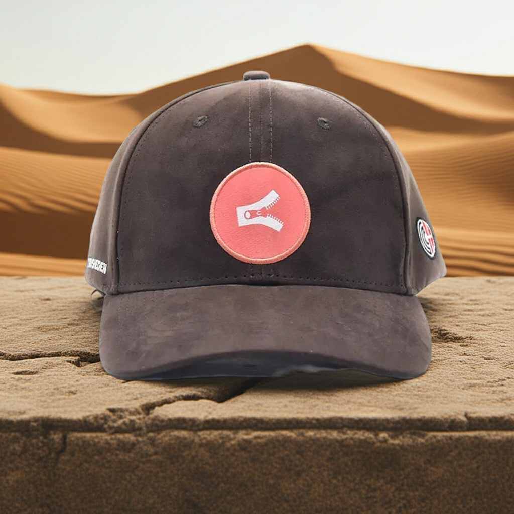 Bryd Tavsheden Baseball Cap - Mocha Brown X Coral Red