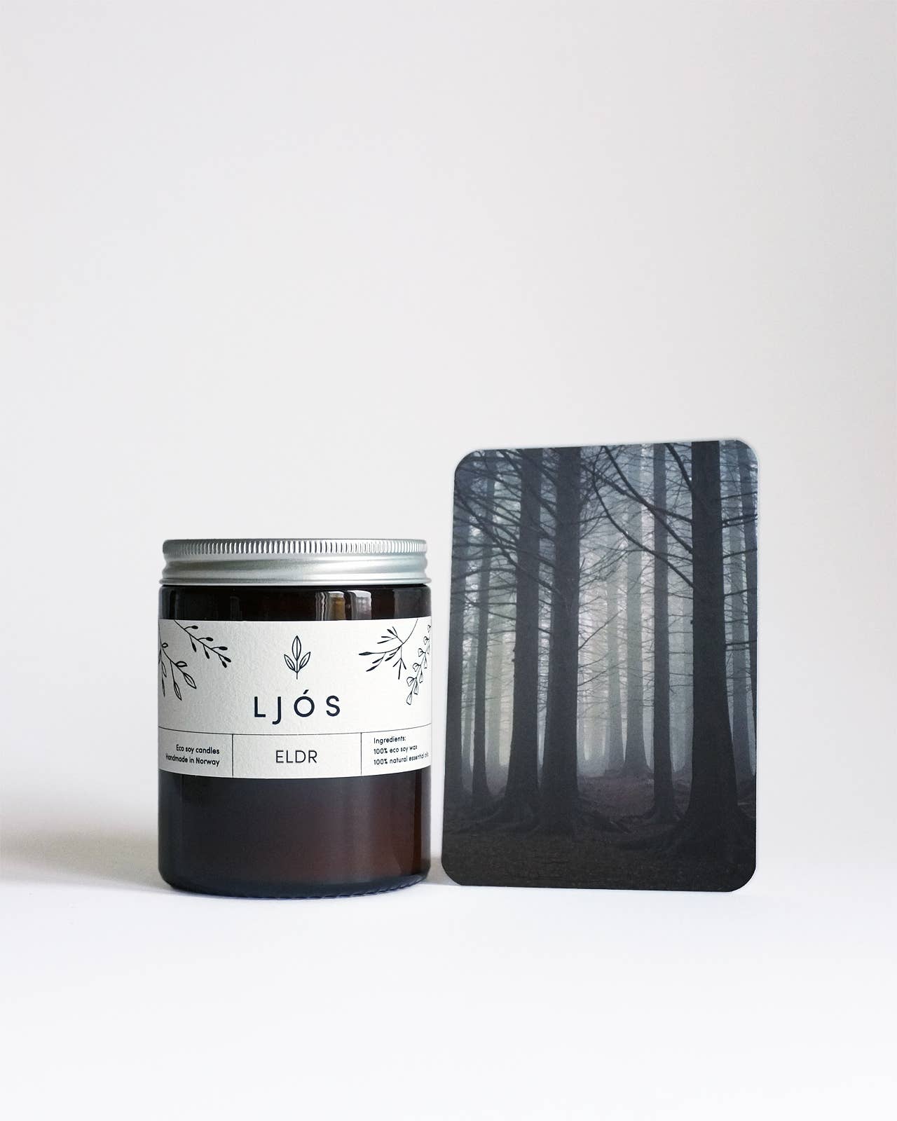 ELDR - Vetiver & Juniper Soy Candle | Handmade in Norway