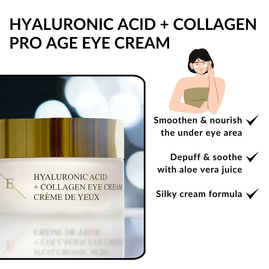 Hyaluronic Acid + Collagen Pro-Age Eye Cream 30ml