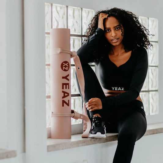 Aura Yoga & Fitness Mat — Velvet Glow