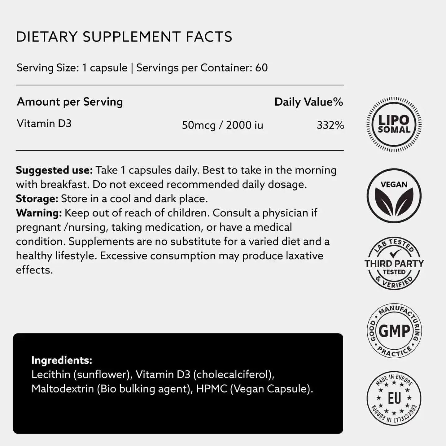Purovitalis Liposomal Nmn – 125mg High Absorption