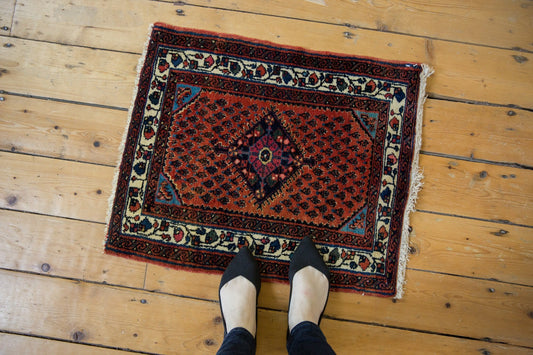 2x2.5 Vintage Engelas Square Rug Mat