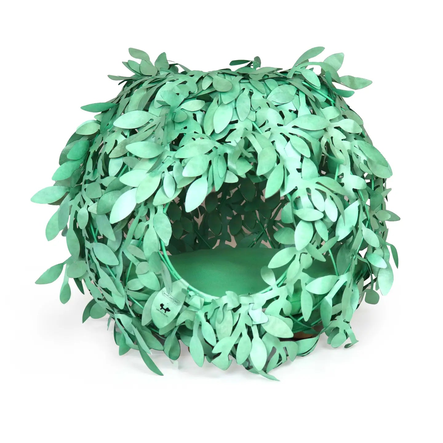 Cat Bush - Green Bush Cat Bed