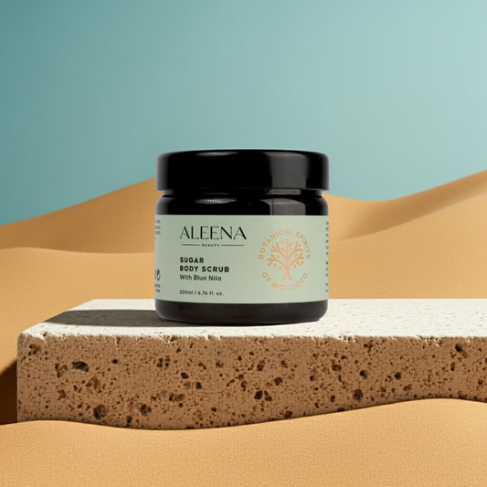 Sugar Body Scrub with Blue Nila