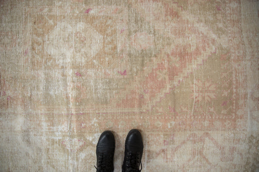 5.5x8.5 Vintage Distressed Oushak Carpet