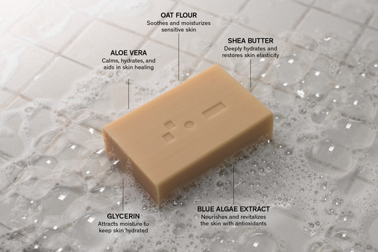 CITRON AND SEA SALT - HAIR & BODY CLEANSING BAR