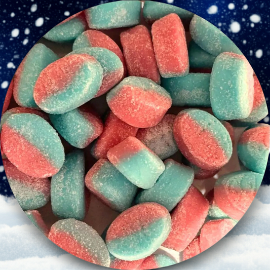 Swedish Candy Bubs Goody Raspberry/Blueberry Vegan 1.04kg/ 2,29lb