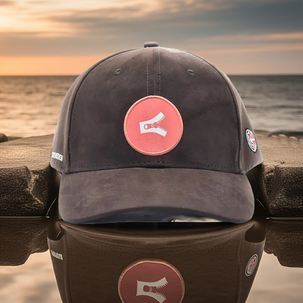 Bryd Tavsheden Baseball Cap - Mocha Brown X Coral Red