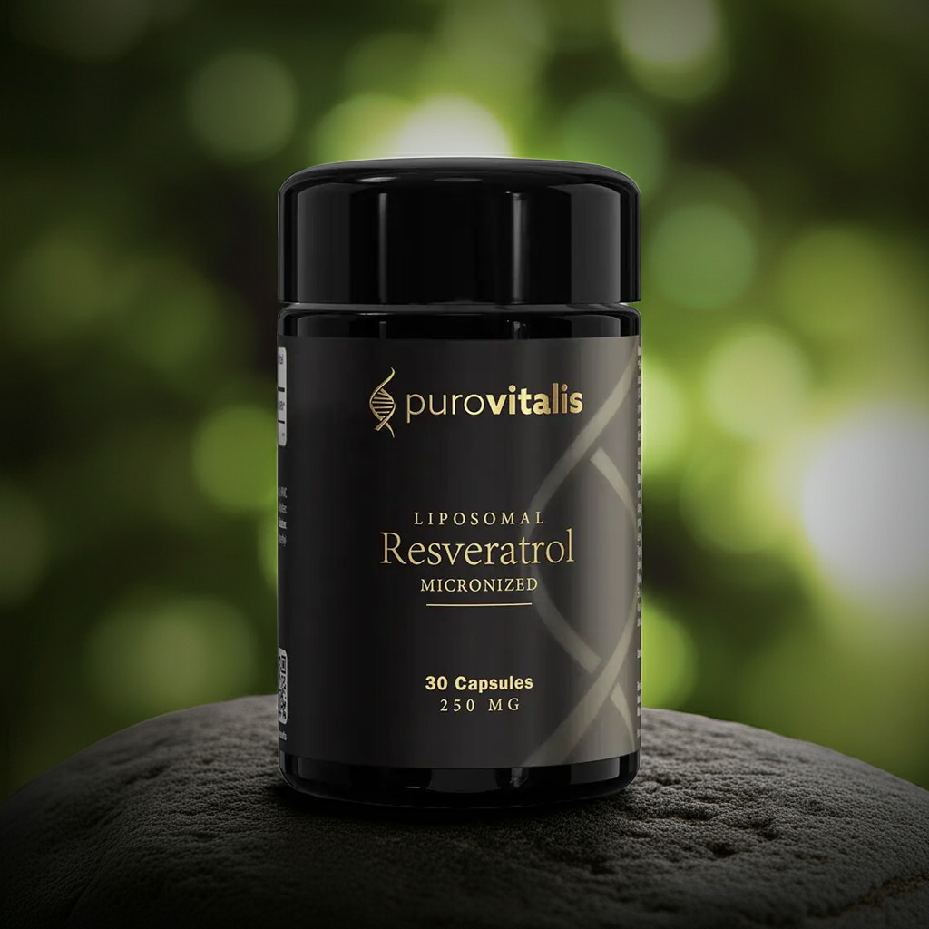 Purovitalis Liposomal Resveratrol – 250mg Micronized - 30pc