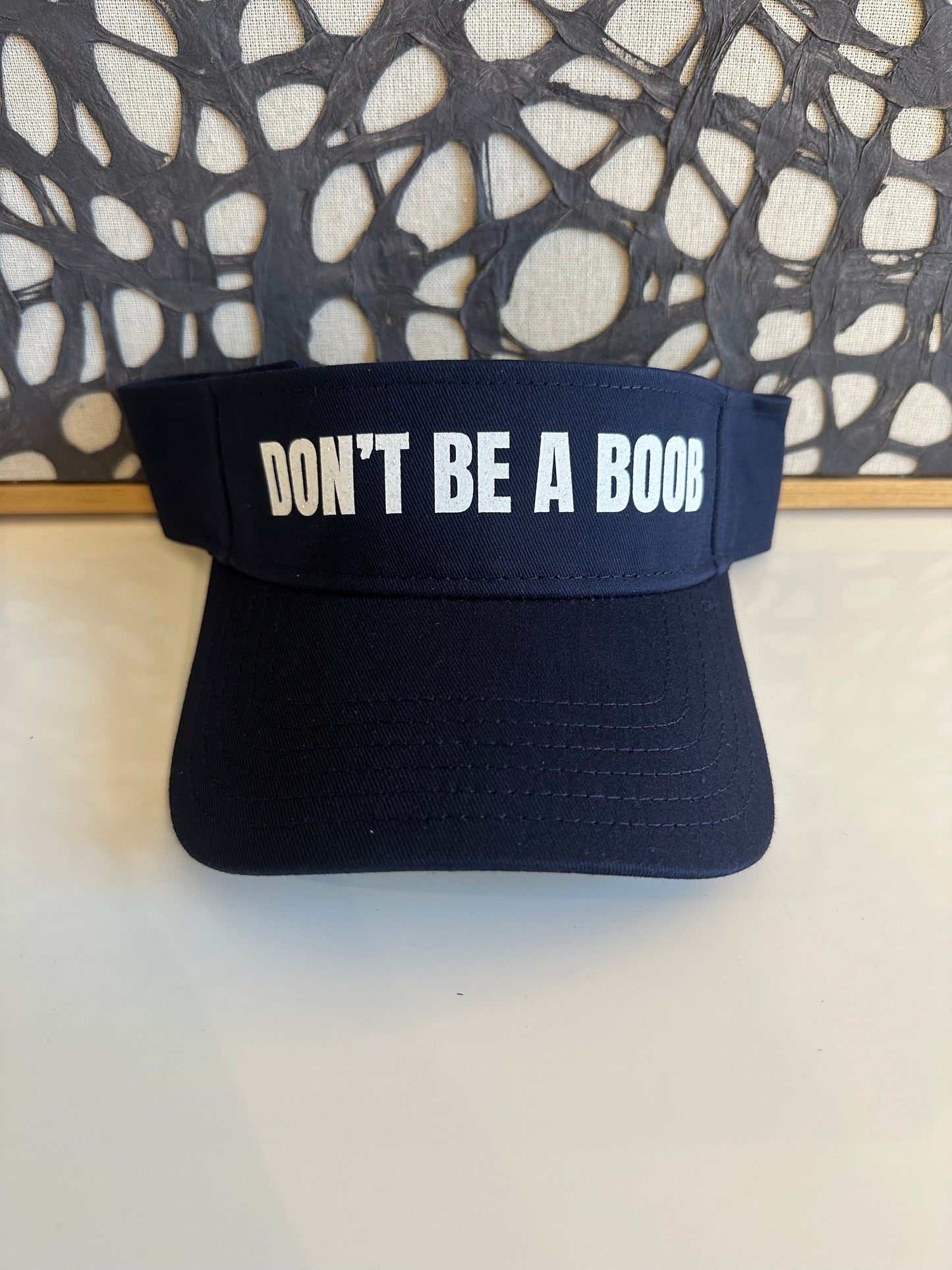 Don't Be a Boob Visor - Navy