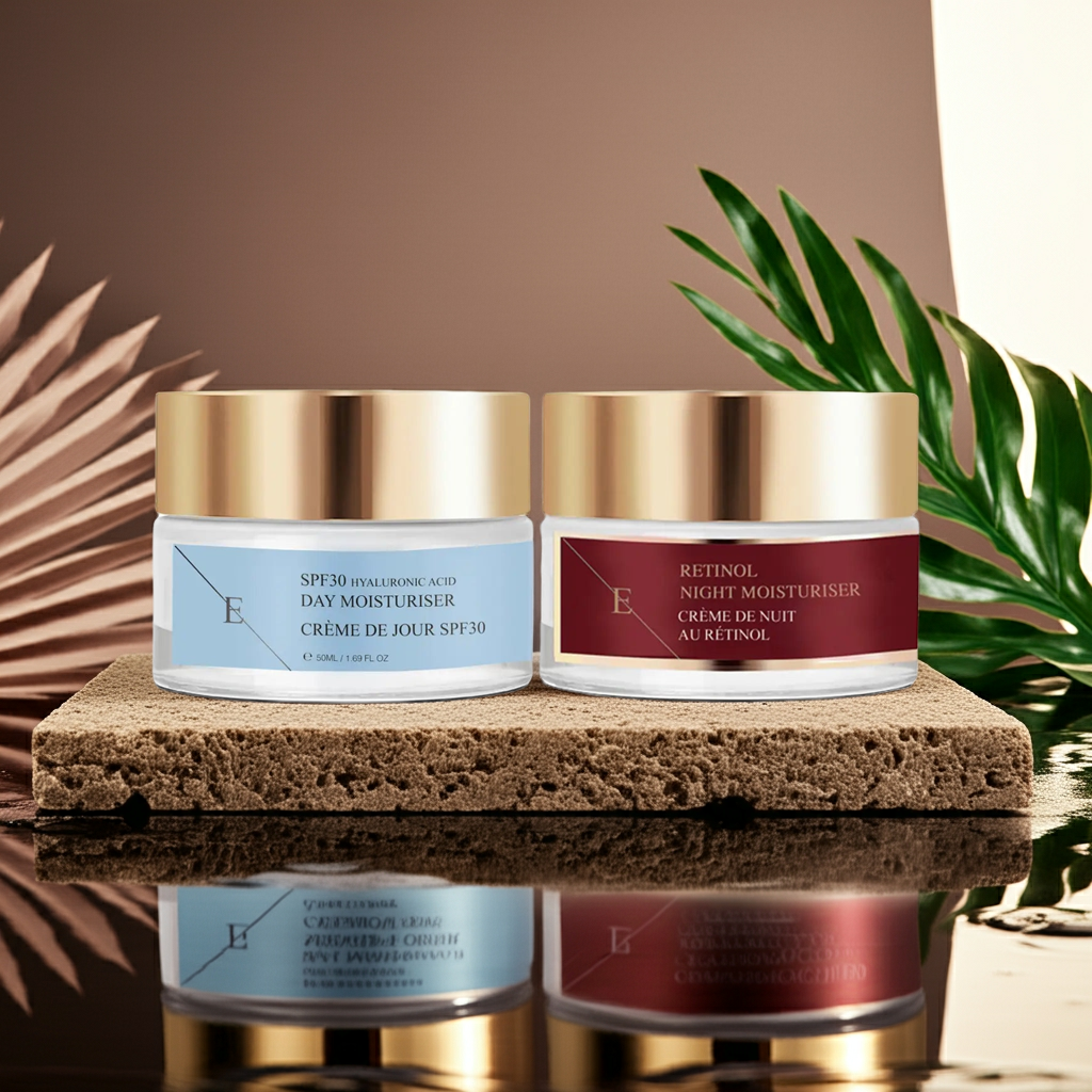 2pc SPF30 Hyaluronic Acid & Retinol Set