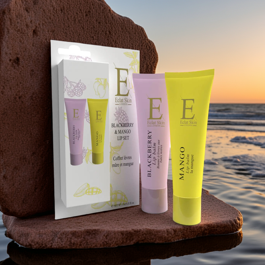 Mango & Blackberry Lip Balm Set
