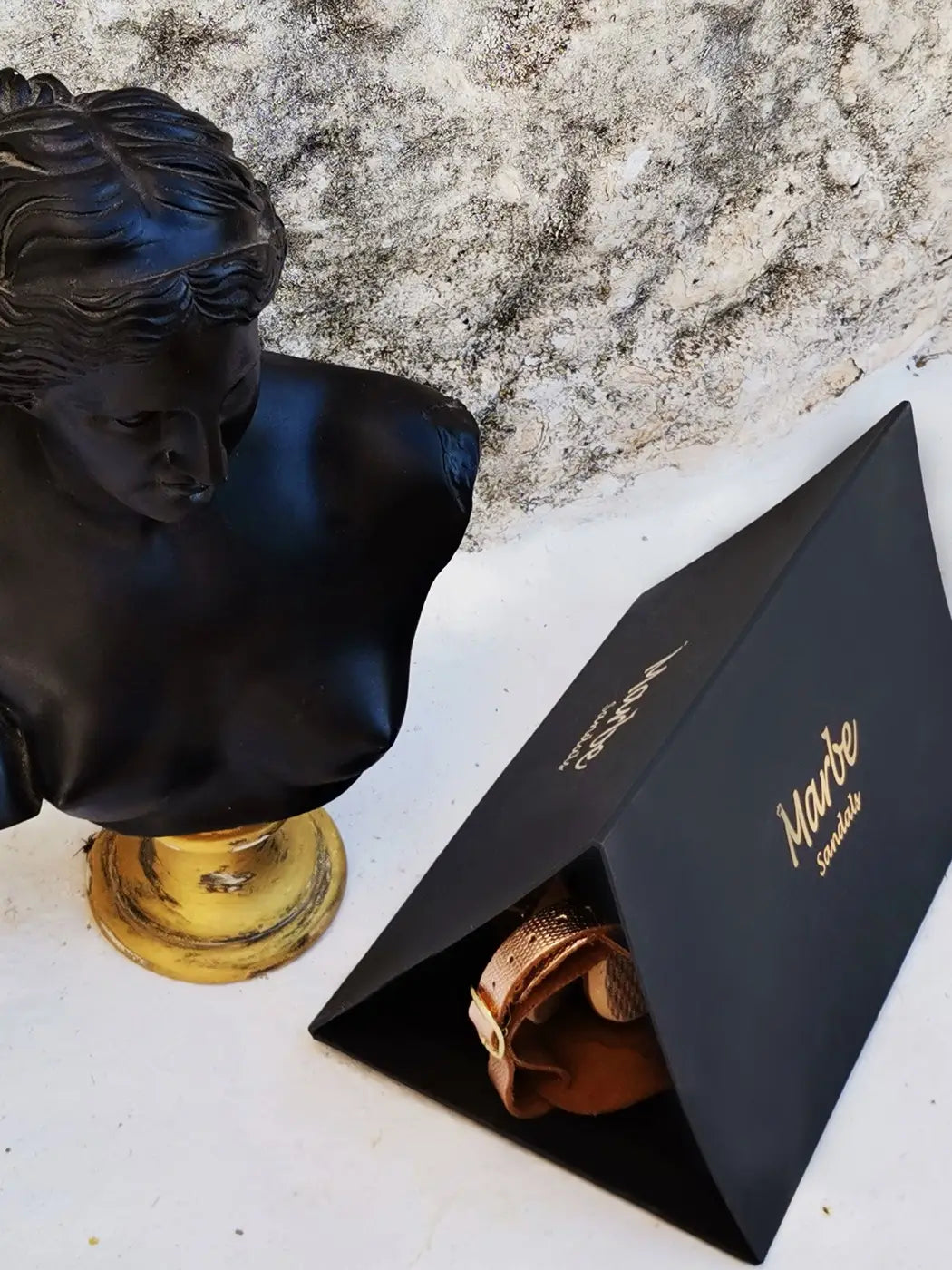 Handmade Leather Sandal : Krystalia