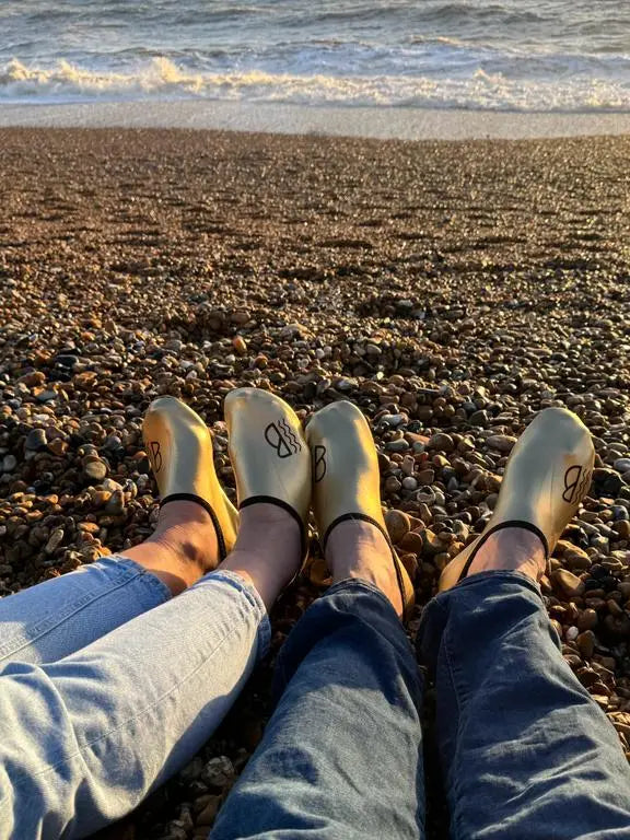 Brighton Water Shoes Carousel Gold