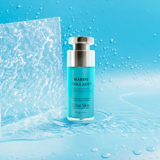 Marine Collagen SPF50 Day Cream 50ml + Marine Collagen Night Repair Serum 30ml