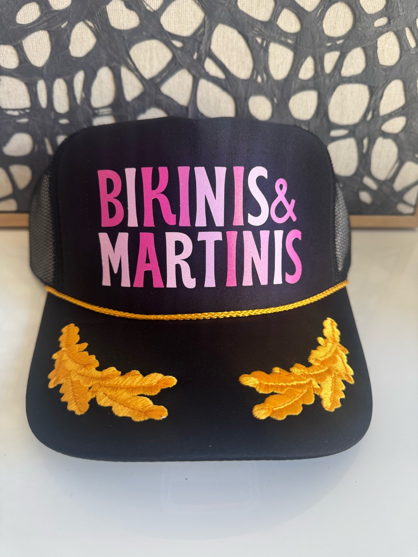 Bikinis & Martinis - Captain Style Trucker