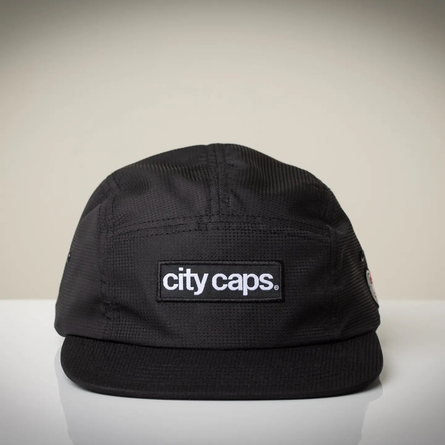 5 Panel Cap - Pitch Black X Satin Black