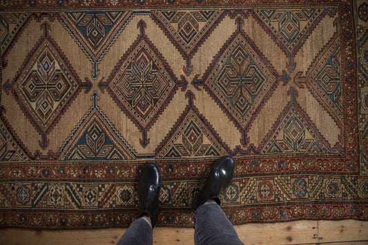 RESERVED 4x6.5 Antique Fine Kurd Rug