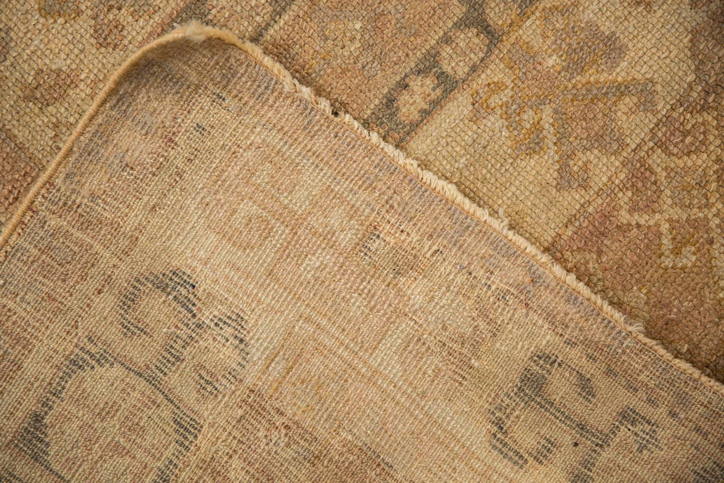 6x8 Vintage Distressed Oushak Carpet