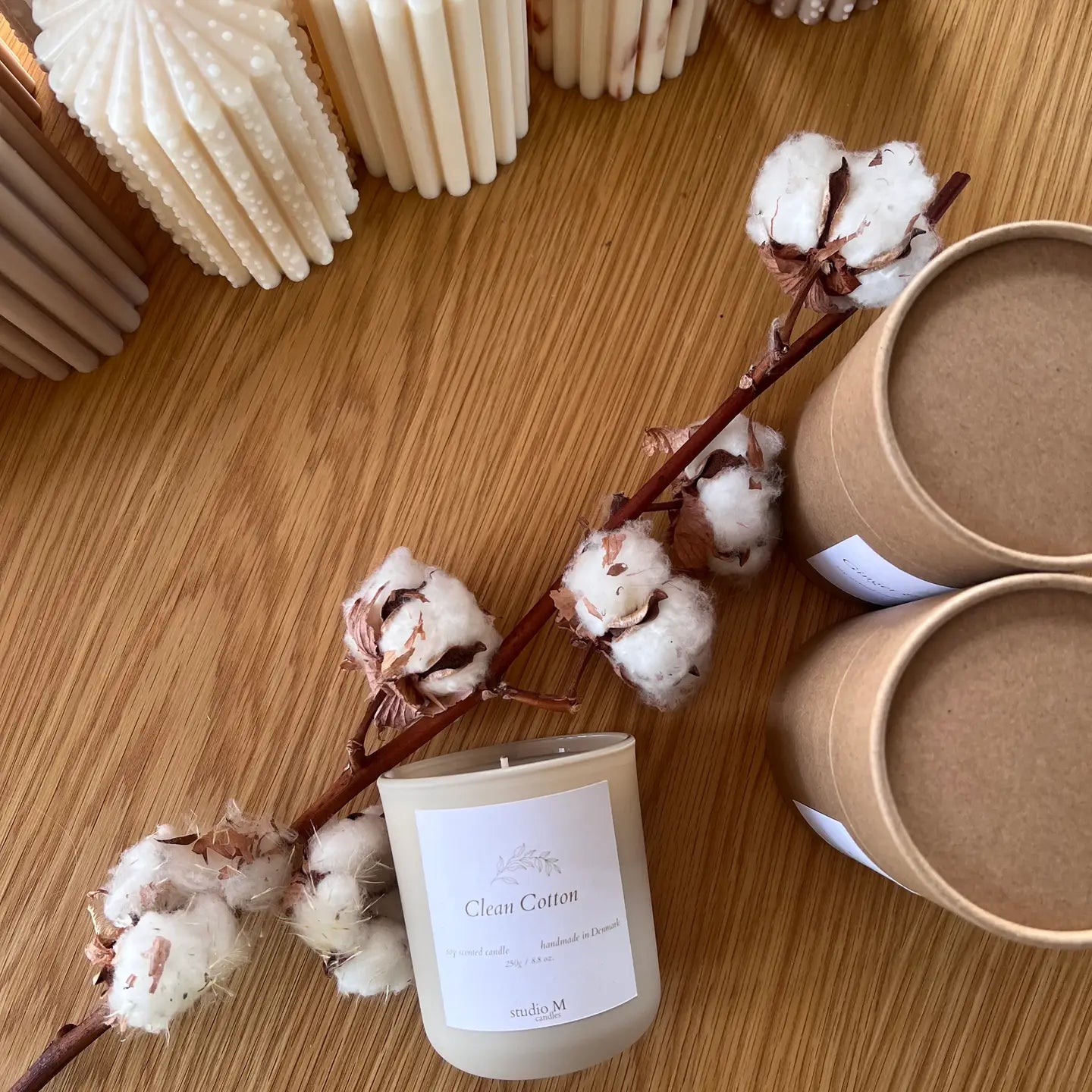 Clean Cotton Scented Candle