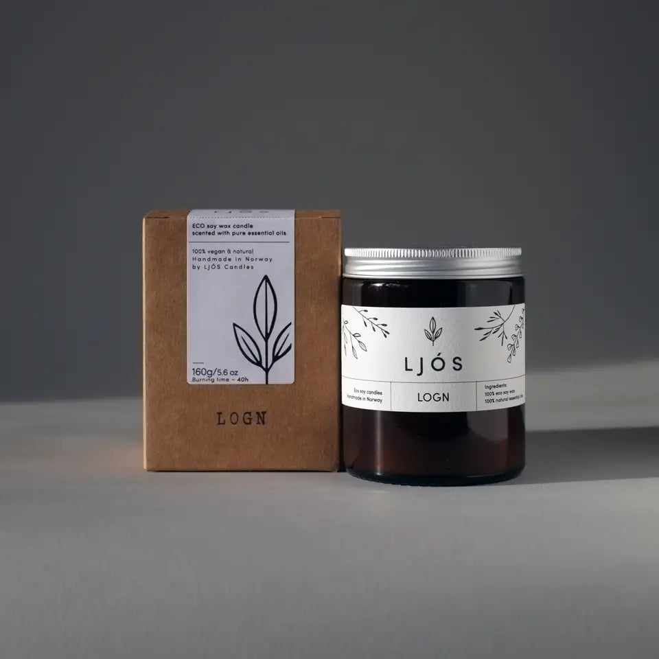 Hjol Norwegian Winter Edition Soy Wax Candle 160g