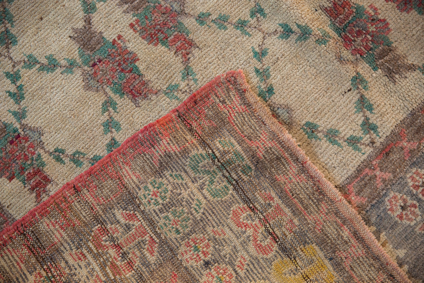 5x11 Vintage Distressed Oushak Rug Runner