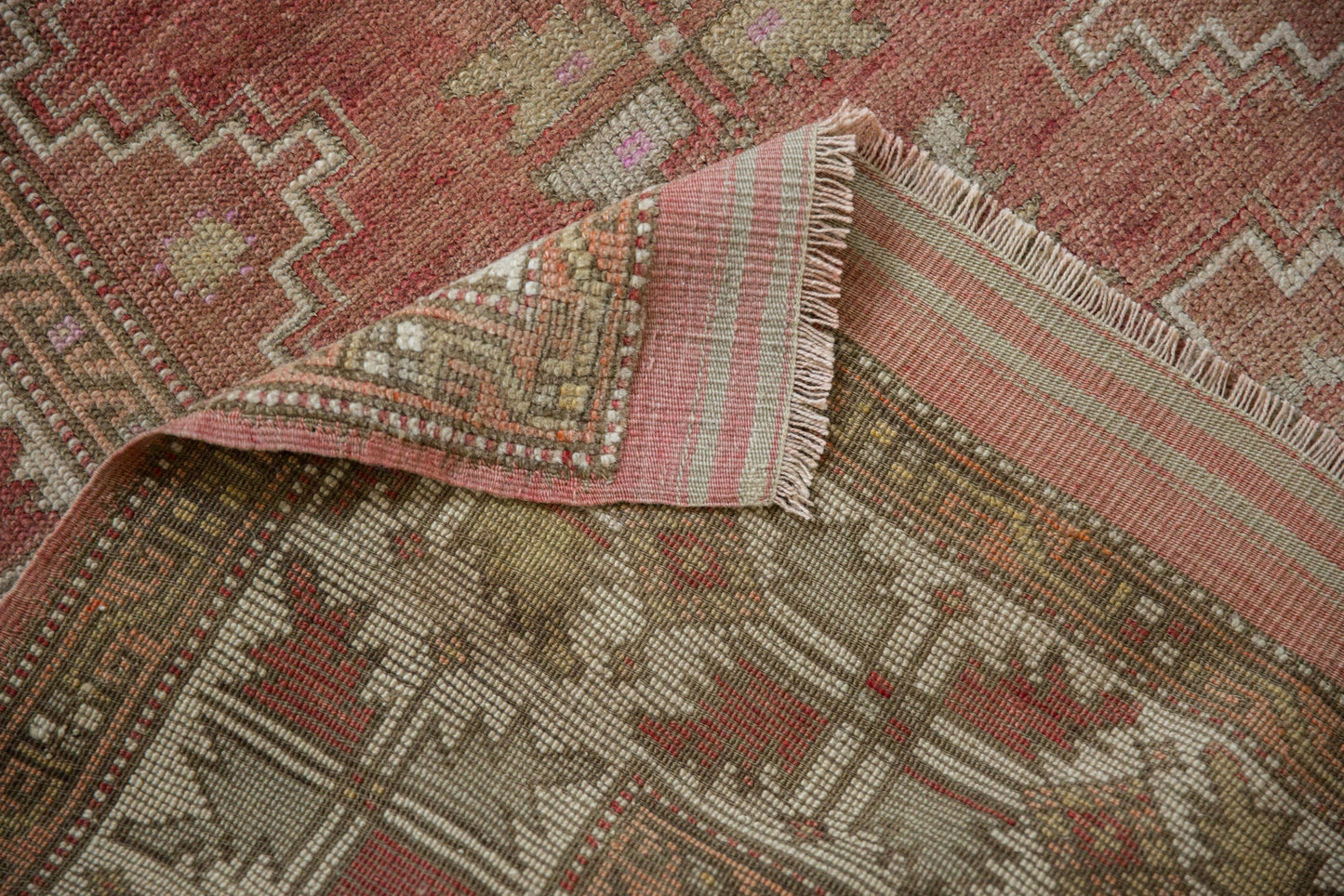 3.5x5.5 Vintage Distressed Melas Rug