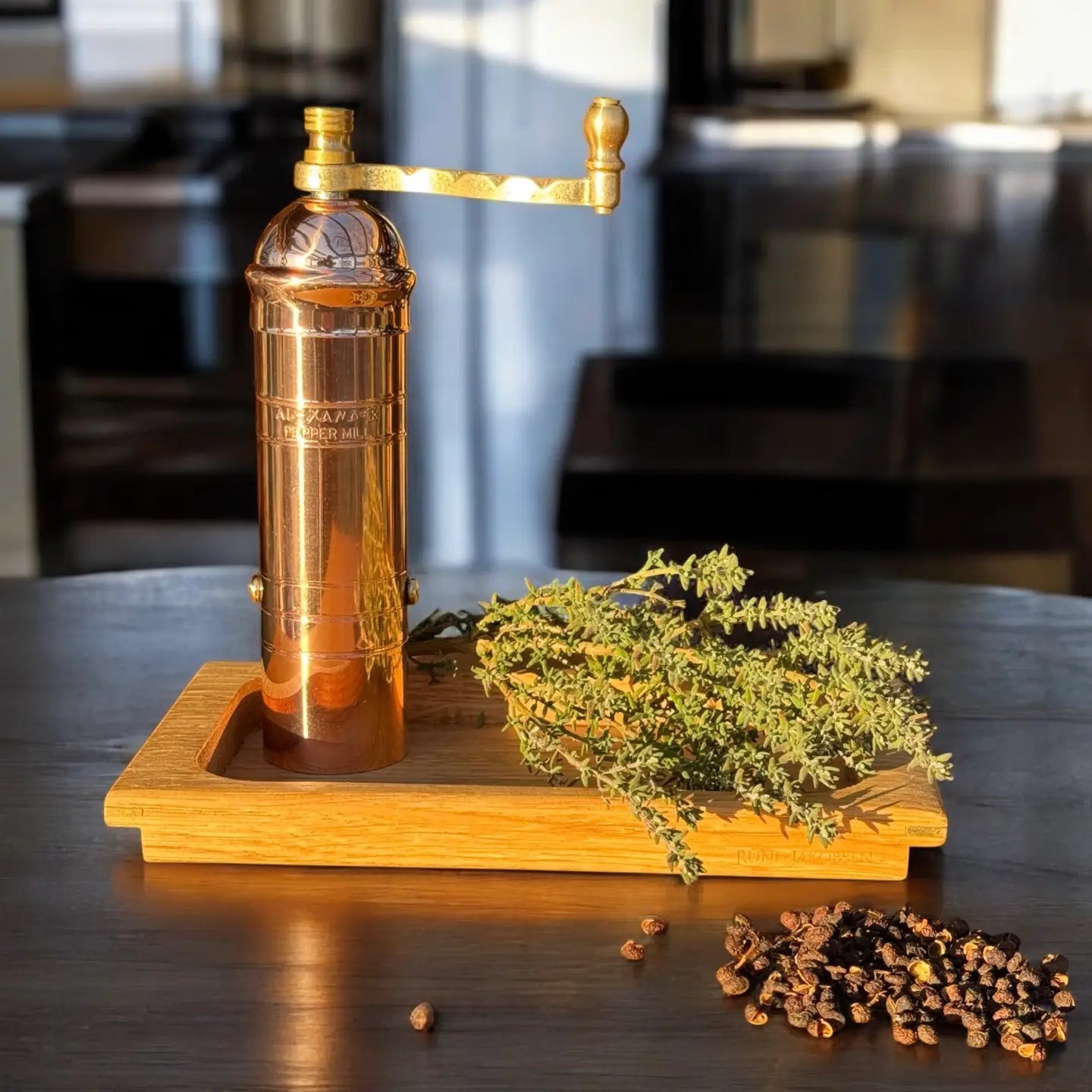 The Original 'small Copper Mill' - 7" Pepper Grinder