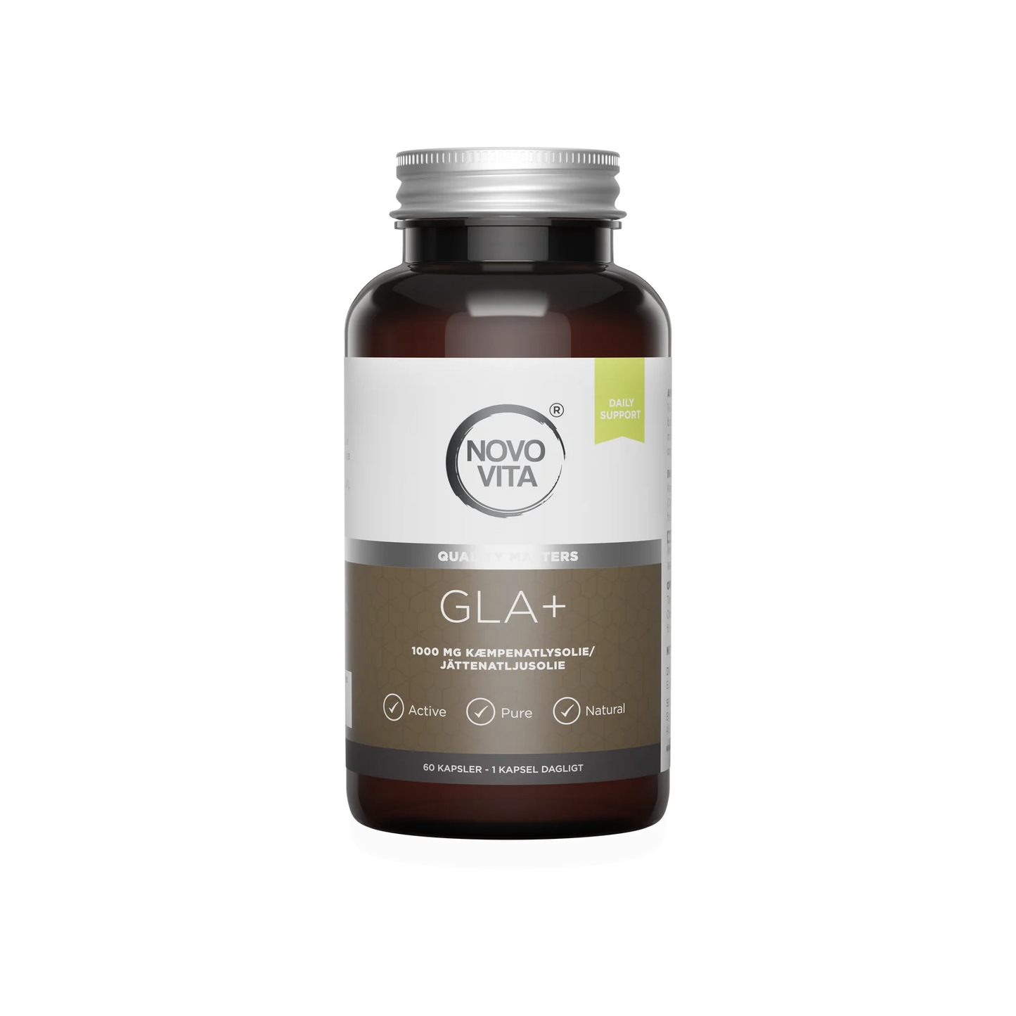 Gla+ Contains 1000 Mg of Cold-Pressed Evening Primrose Oil