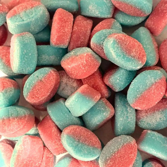 Swedish Candy Bubs Goody Raspberry/Blueberry Vegan 1.04kg/ 2,29lb