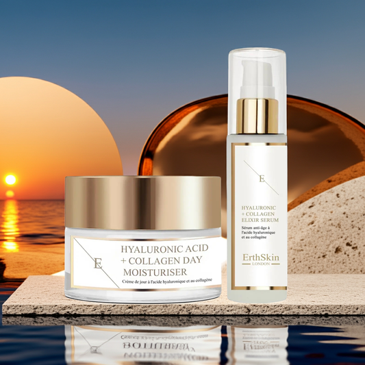 Hyaluronic Acid & Collagen Day Cream 50ml + Hyaluronic Acid & Collagen Serum - 60ml