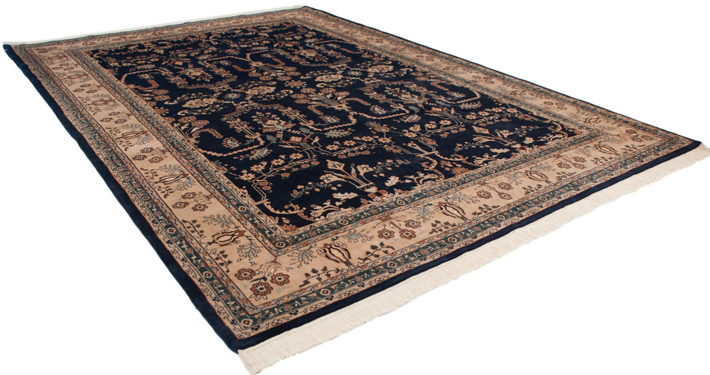 10x14 Vintage Indian Mohajeran Sarouk Design Carpet