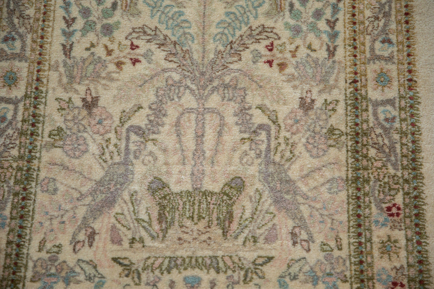 2.5x12 Vintage Tabriz Rug Runner
