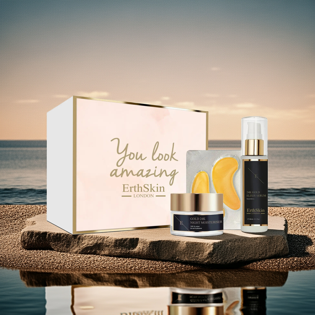 Giftbox Set - 24K Gold Anti-Wrinkle Retinol Skincare Set