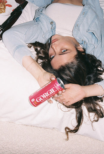 The GORGIE Terry Denim Top