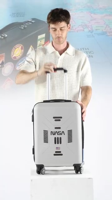 Nasa Spaceship-Abs 4-Wheel Cabin Suitcase